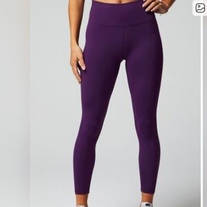 Fabletics Deep Purple PowerHold Leggings
